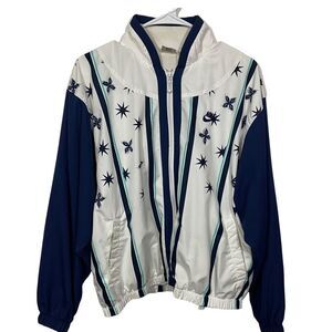 Nike Vintage Star Floral Print Windbreaker Jacket